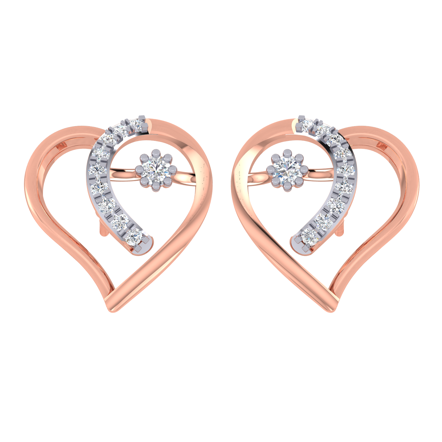 Lisla Diamond Stud Earrings