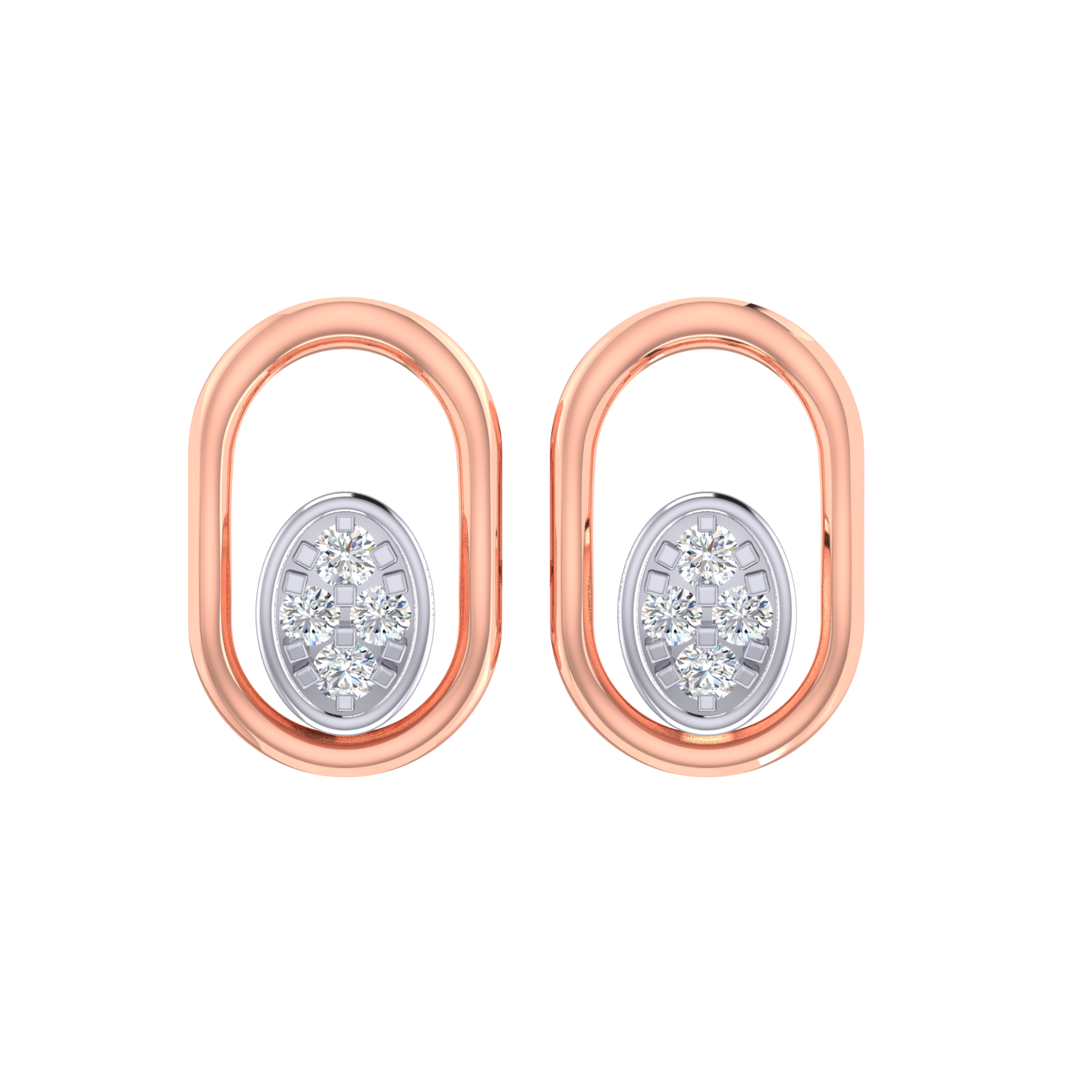 Shiona Diamond Stud Earrings