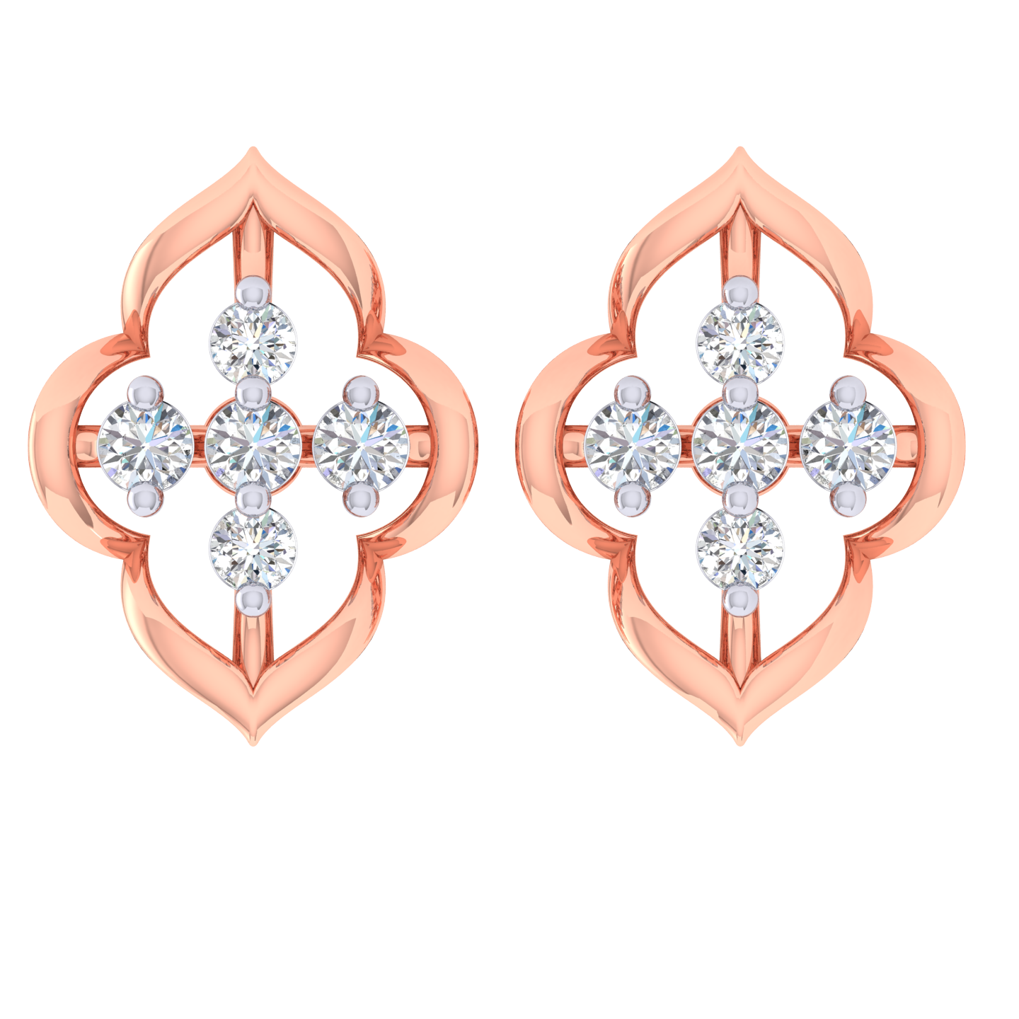 Sibbie Diamond Stud Earrings