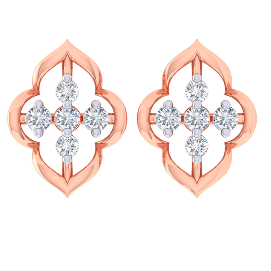 Sibbie Diamond Stud Earrings