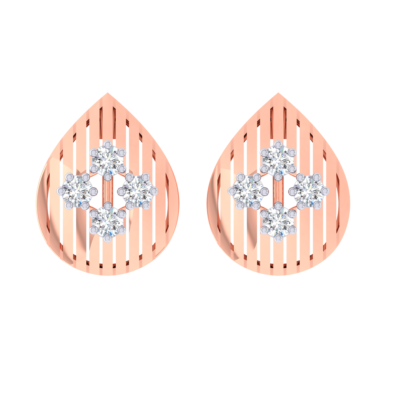 Rabina Diamond Stud Earrings