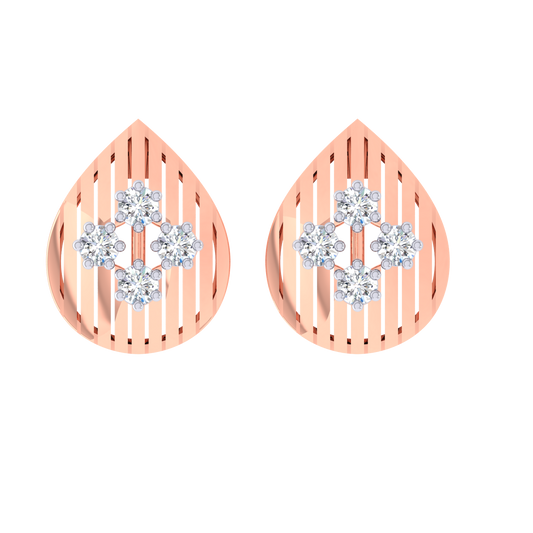 Rabina Diamond Stud Earrings