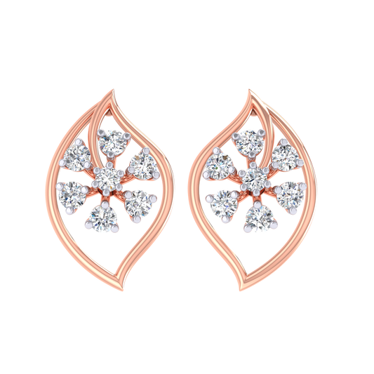 Lucia Diamond Stud Earrings