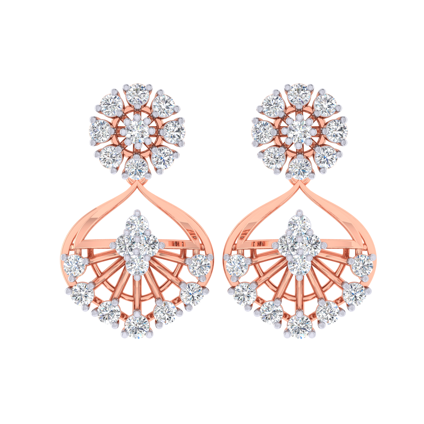 Piya Diamond Dangling Earrings