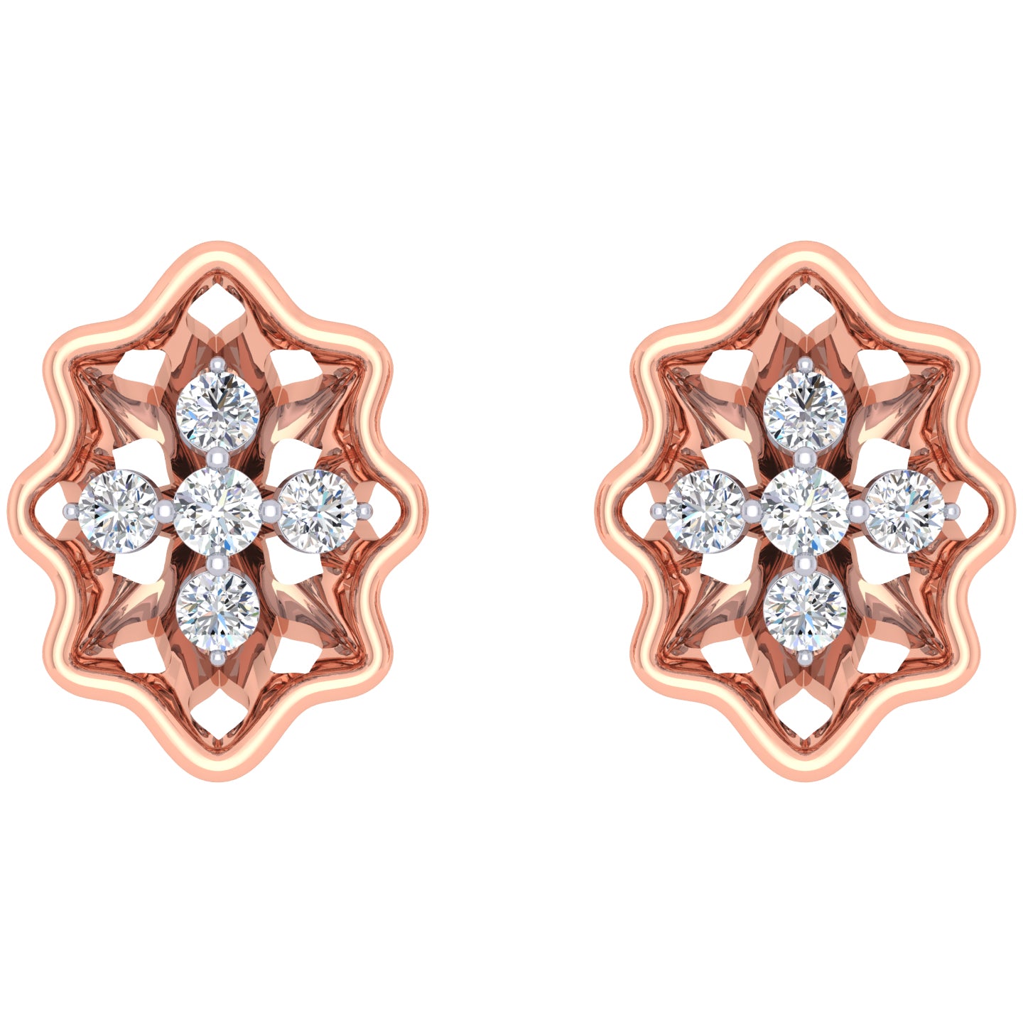 Agnes Diamond Stud Earrings