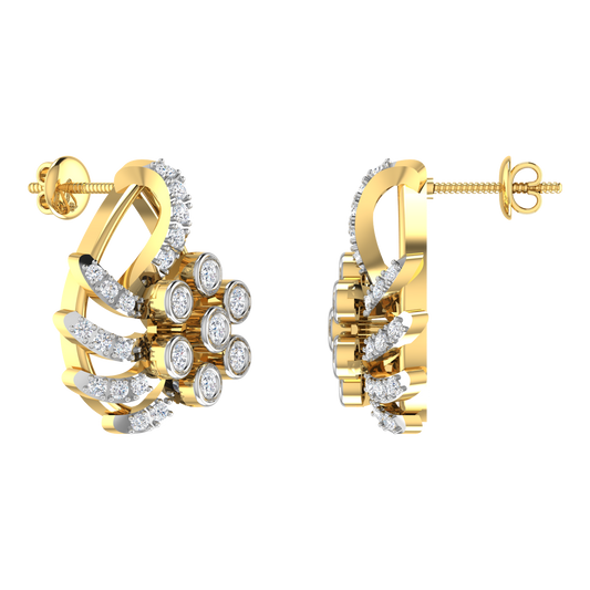 Adelle Diamond Stud Earrings