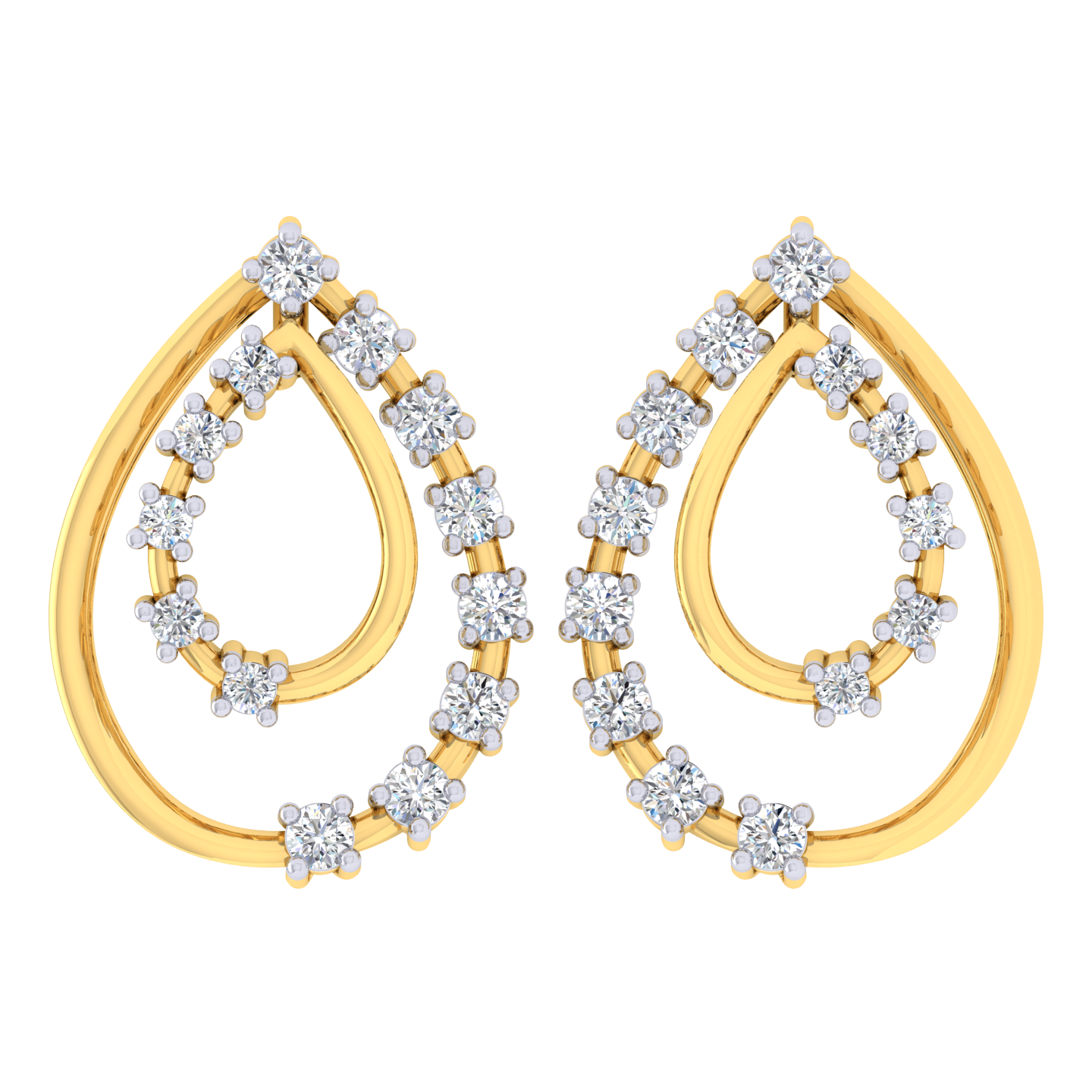 Maeve Diamond Stud Earrings