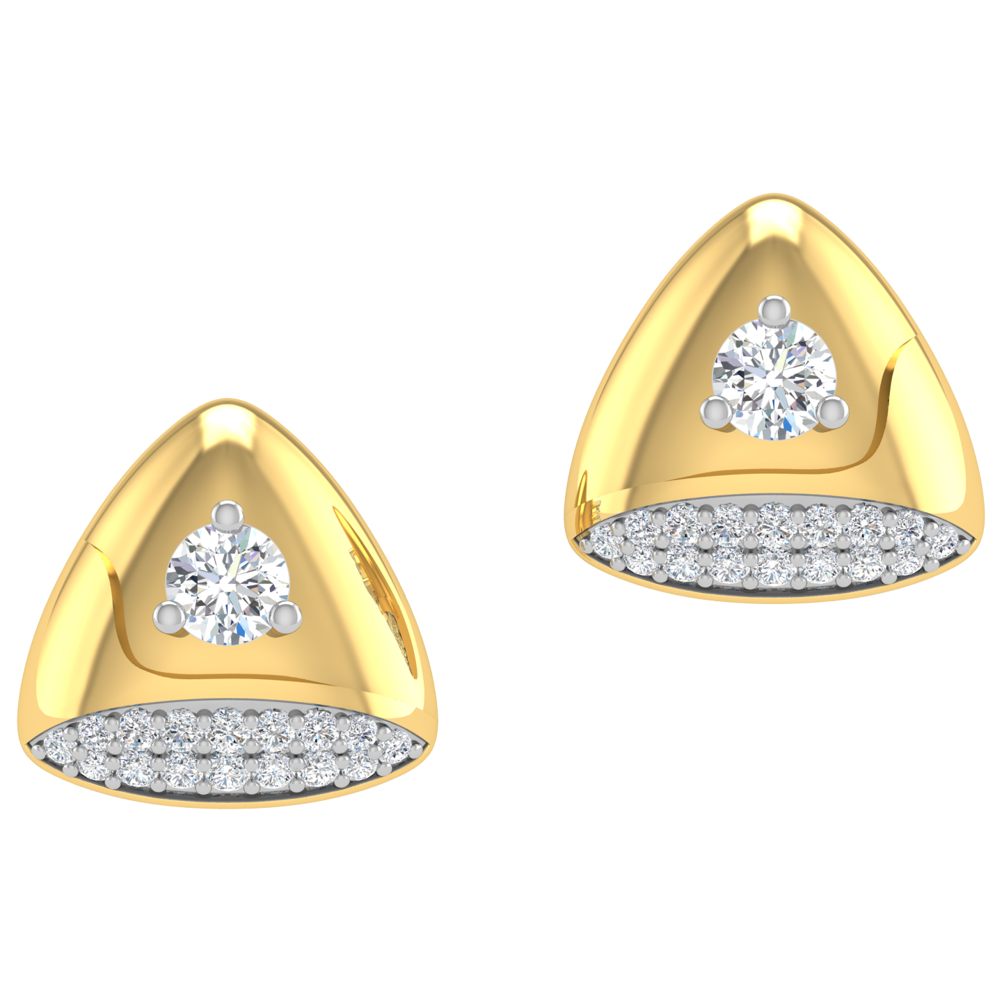 Melissa Diamond Stud Earrings