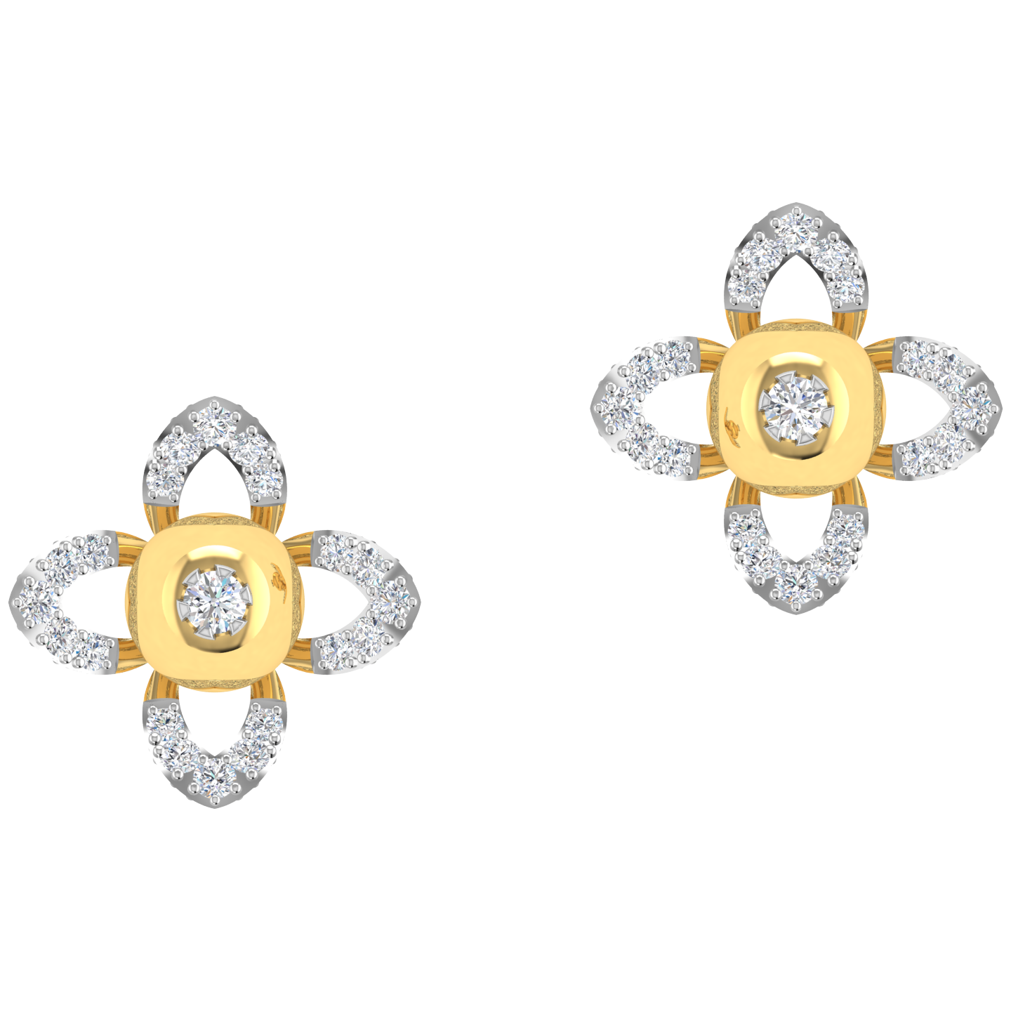 Sloane Diamond Stud Earrings