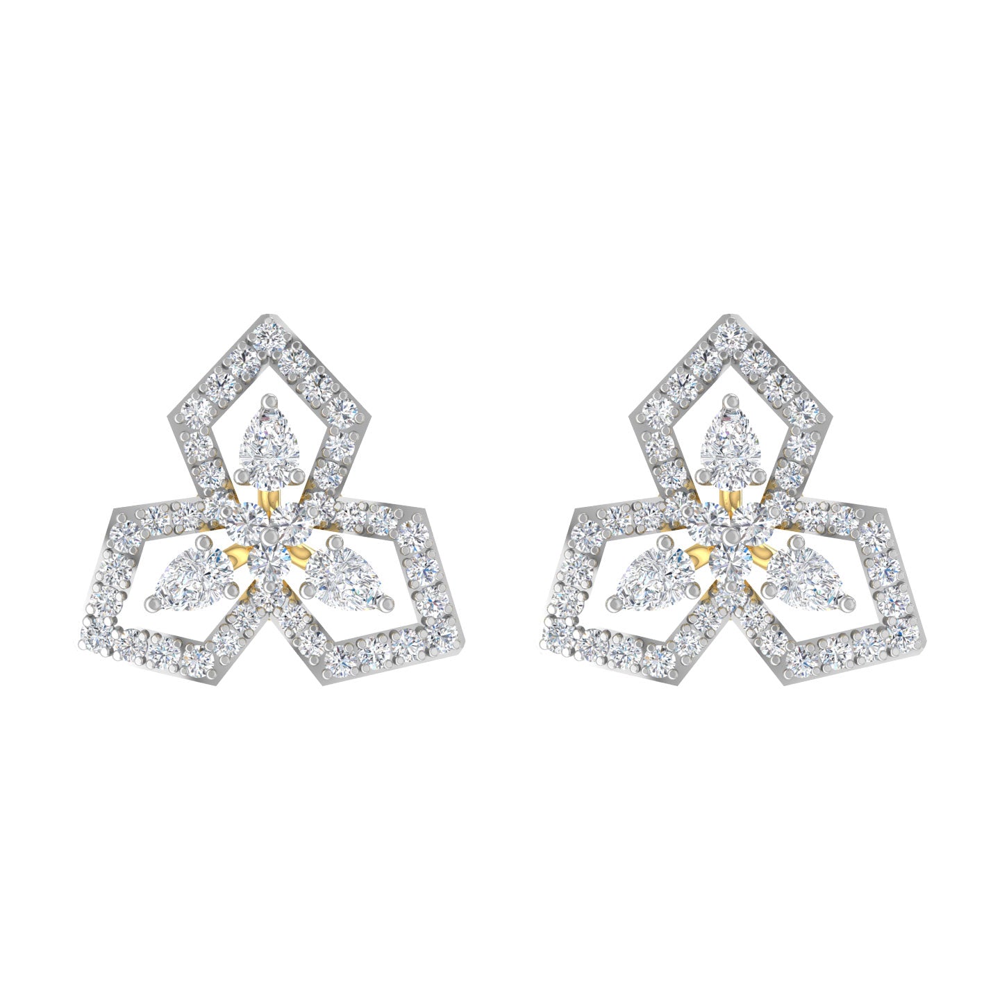 Brianca Diamond Stud Earrings