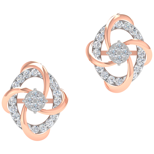 Adelyn Diamond Stud Earrings