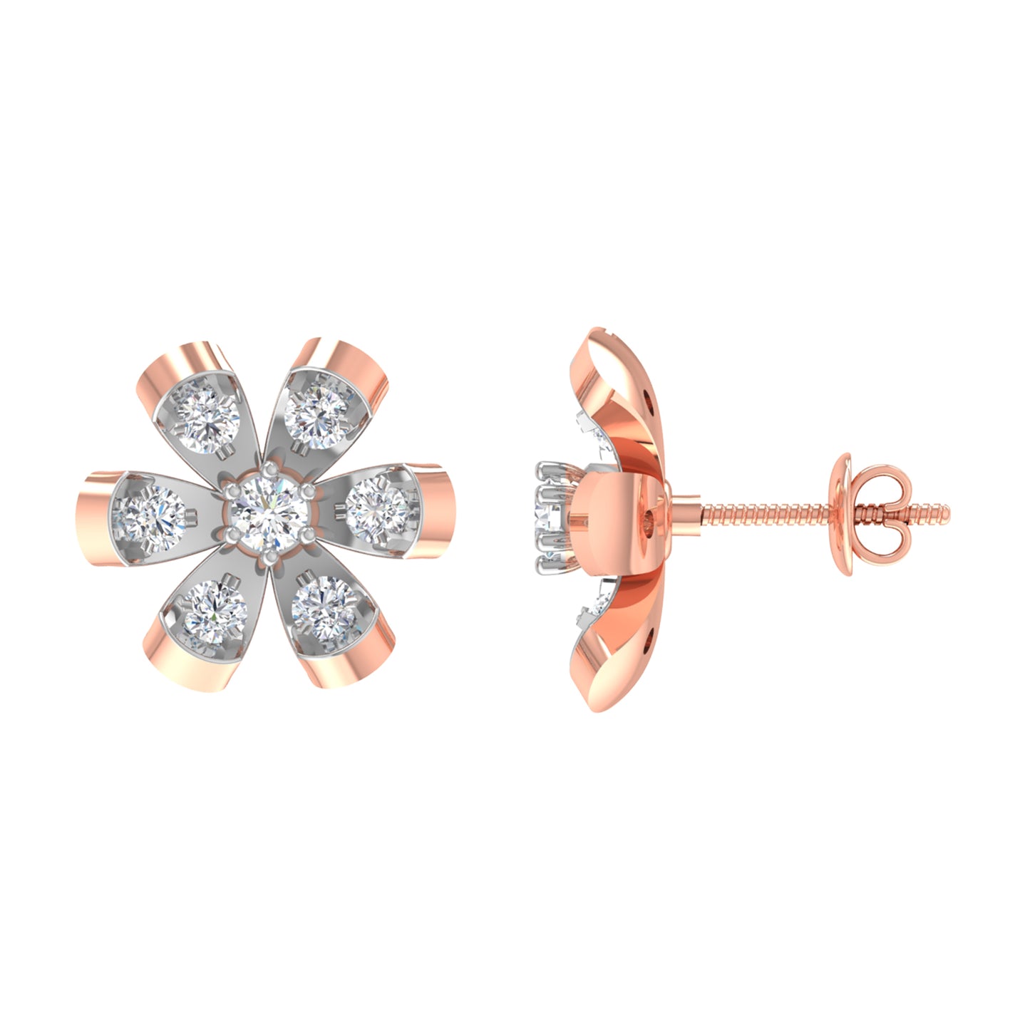 Lola Diamond Stud Earrings