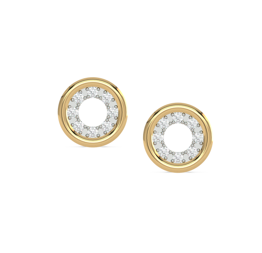 Veera Diamond Stud Earrings