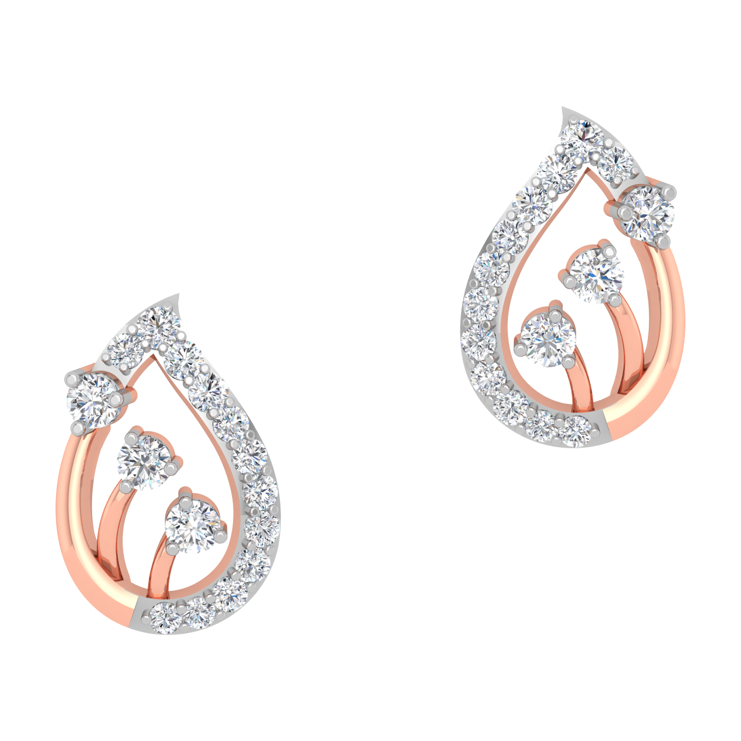 Samara Diamond Stud Earrings