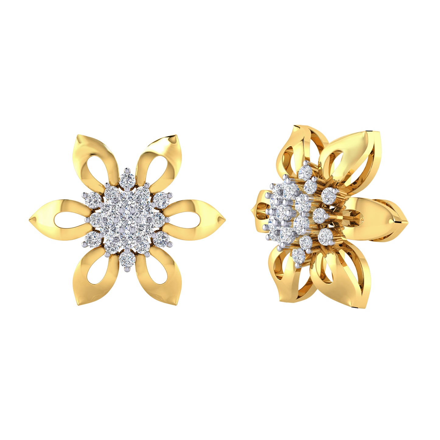 Wynter Diamond Stud Earrings