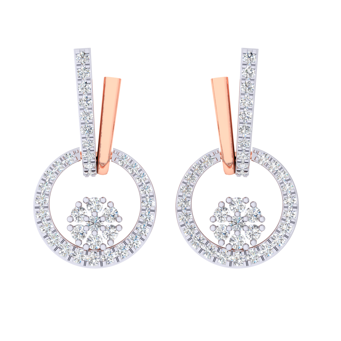 Ophelia Diamond Dangler Earrings