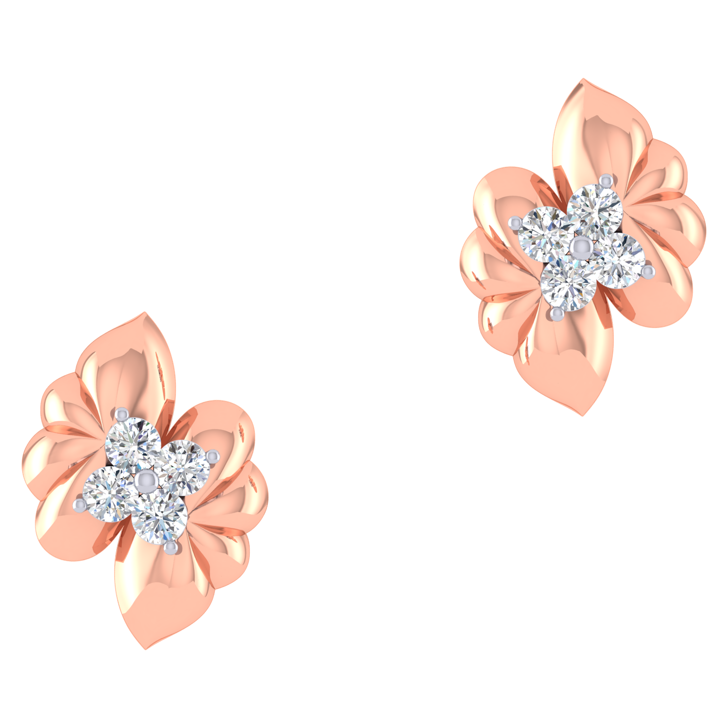 Diadra Diamond Stud Earrings