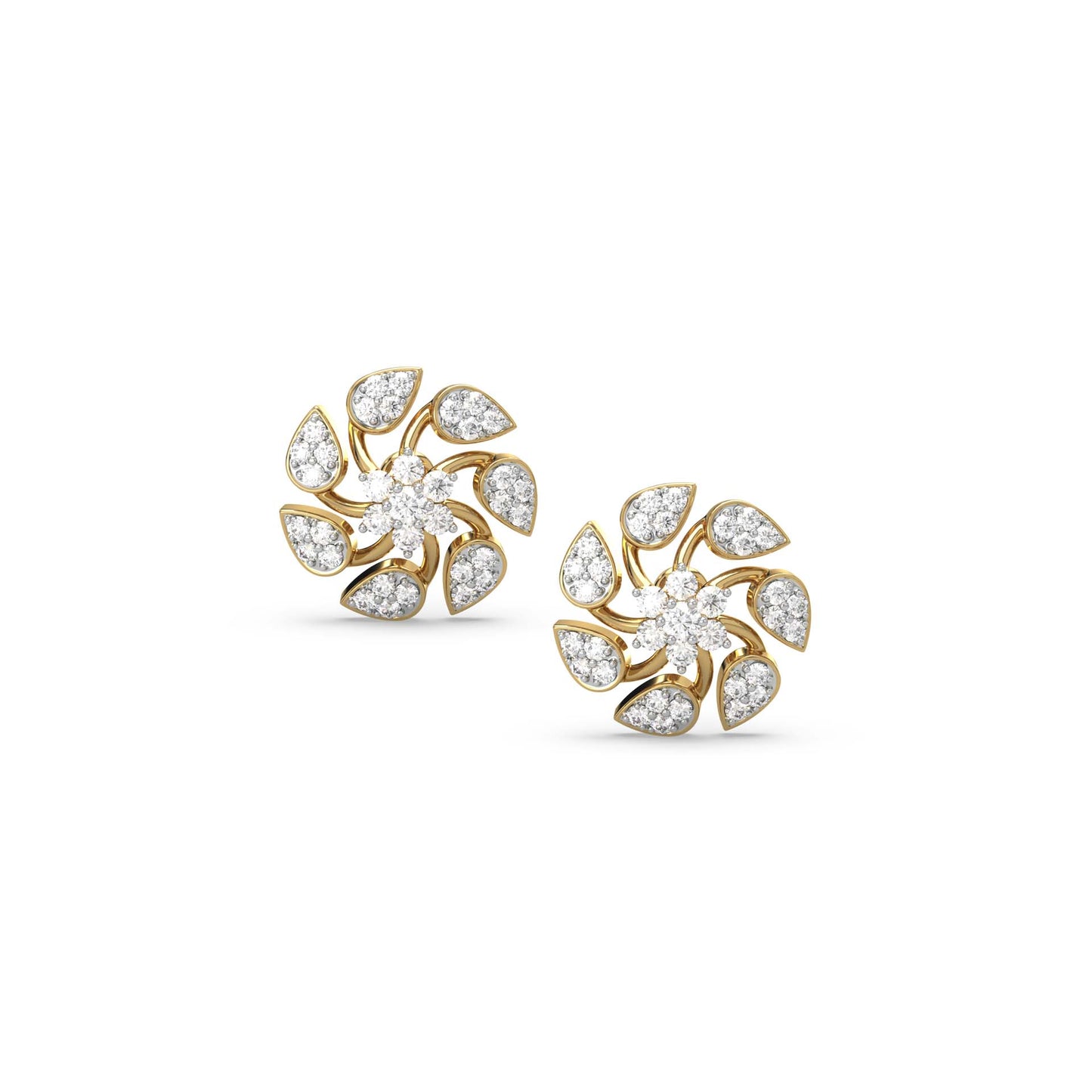 Elianna Diamond Stud Earrings