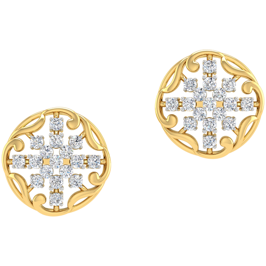 Sameera Diamond Stud Earrings