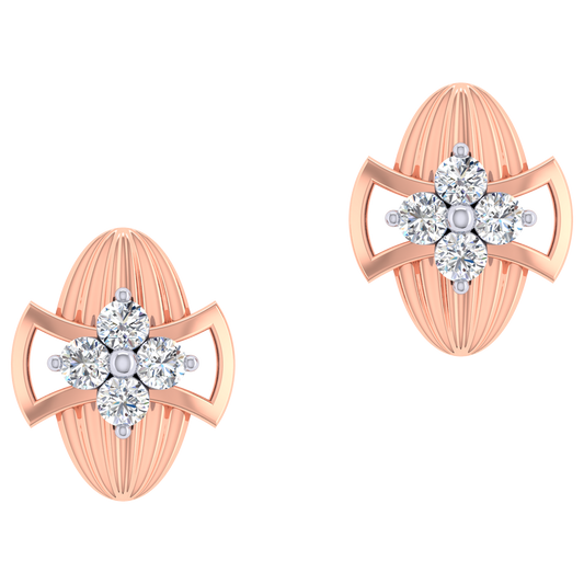 Anisha Diamond Stud Earrings