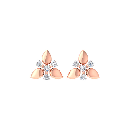 Kora Diamond Stud Earrings