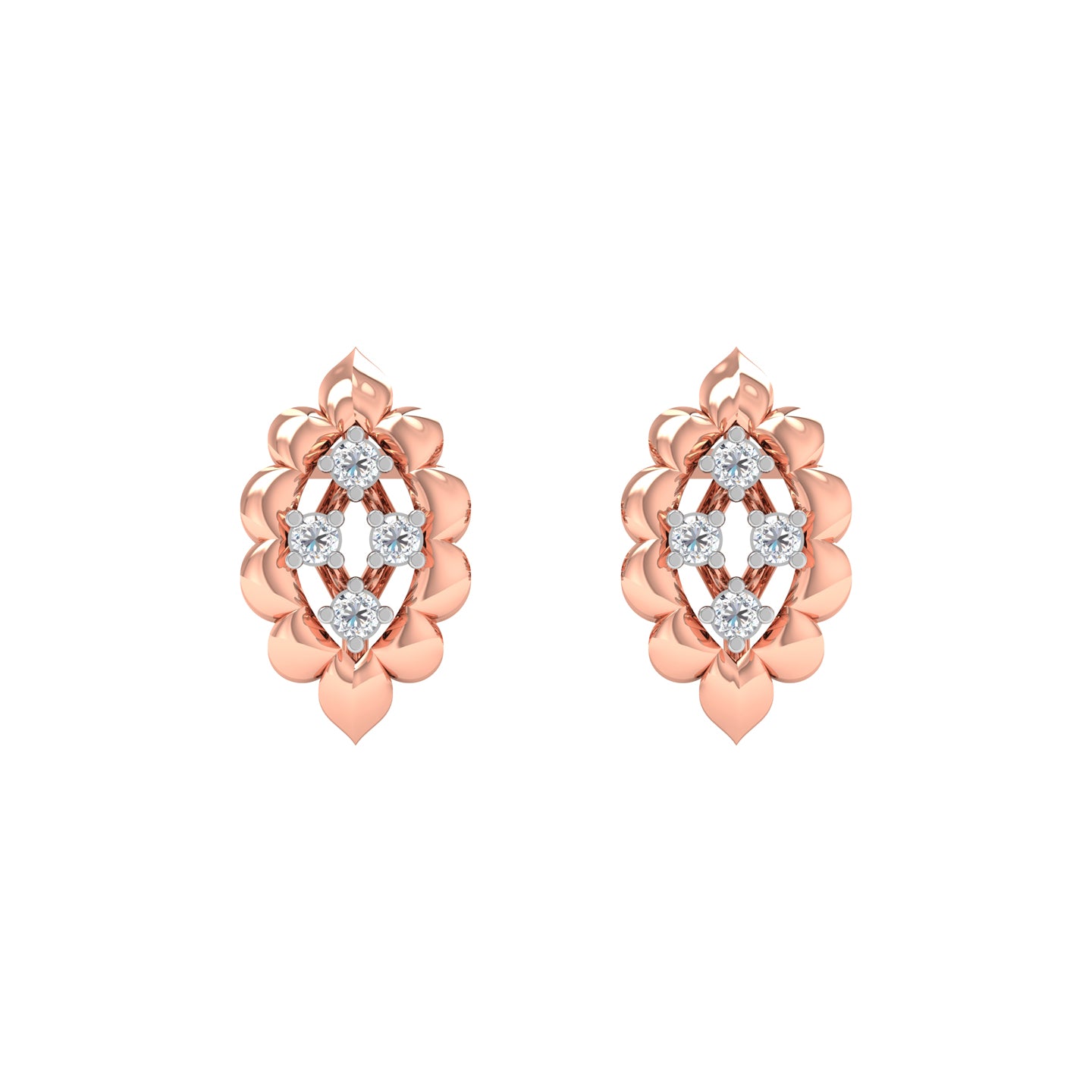 Maia Diamond Stud Earrings