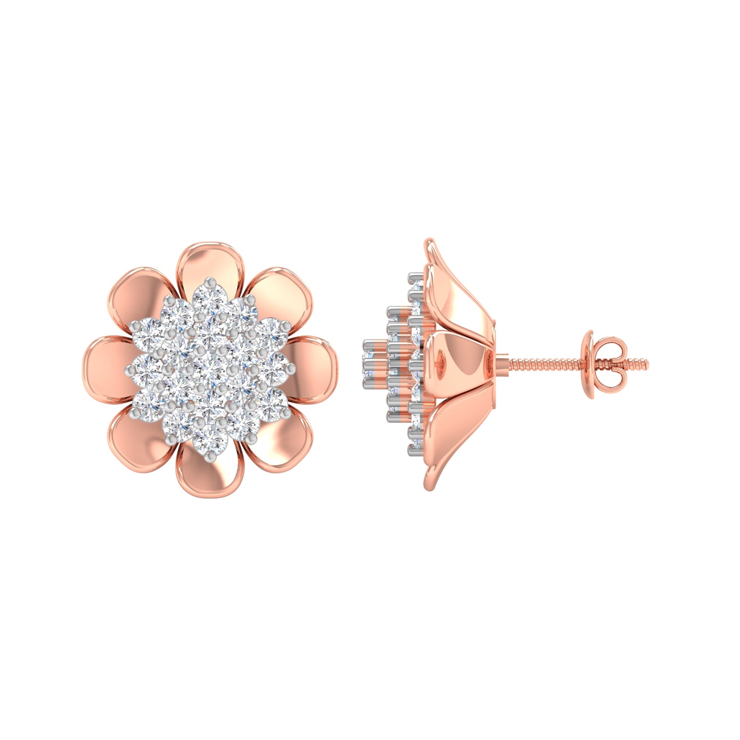 Ivanna Diamond Stud Earrings