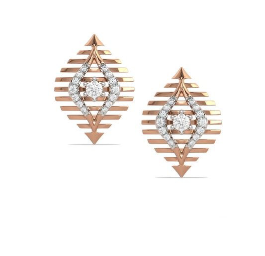 Rye Diamond Stud Earrings