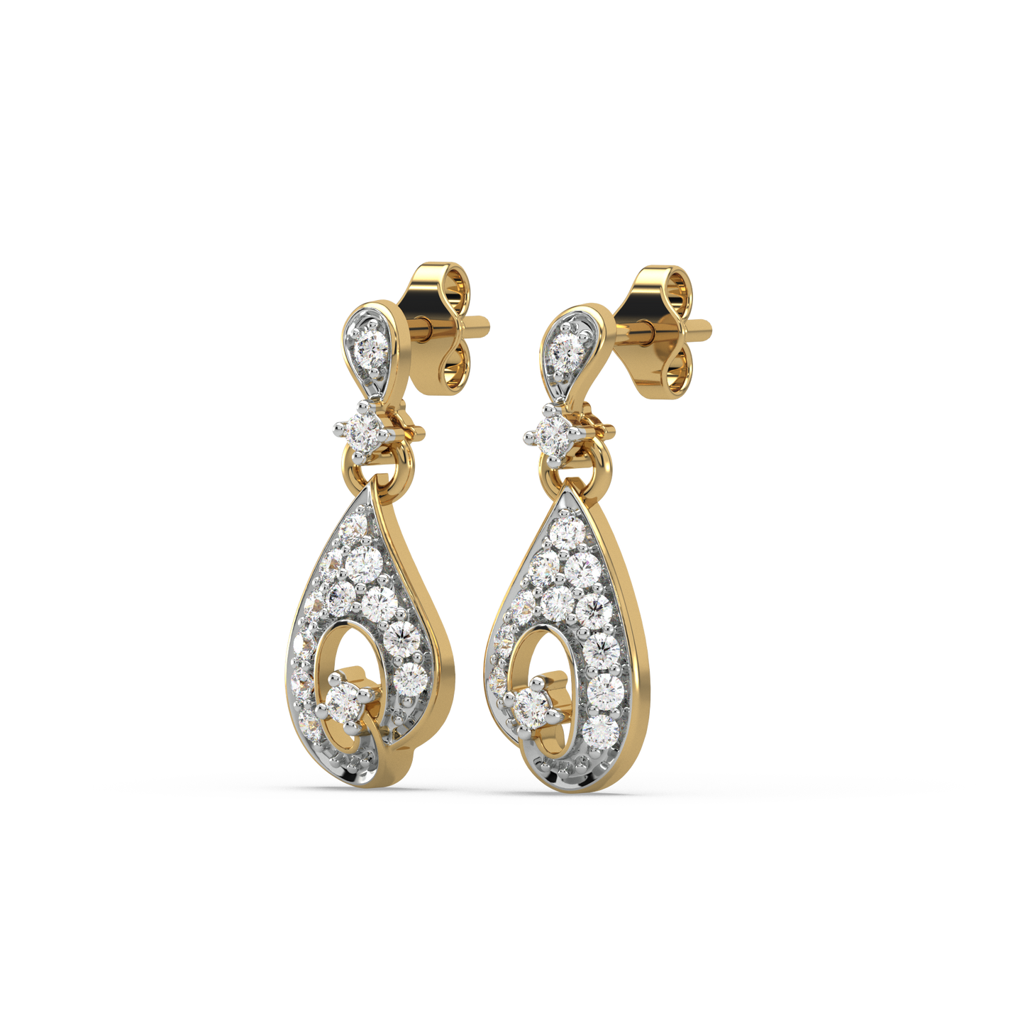 Mabel Diamond Stud Earrings