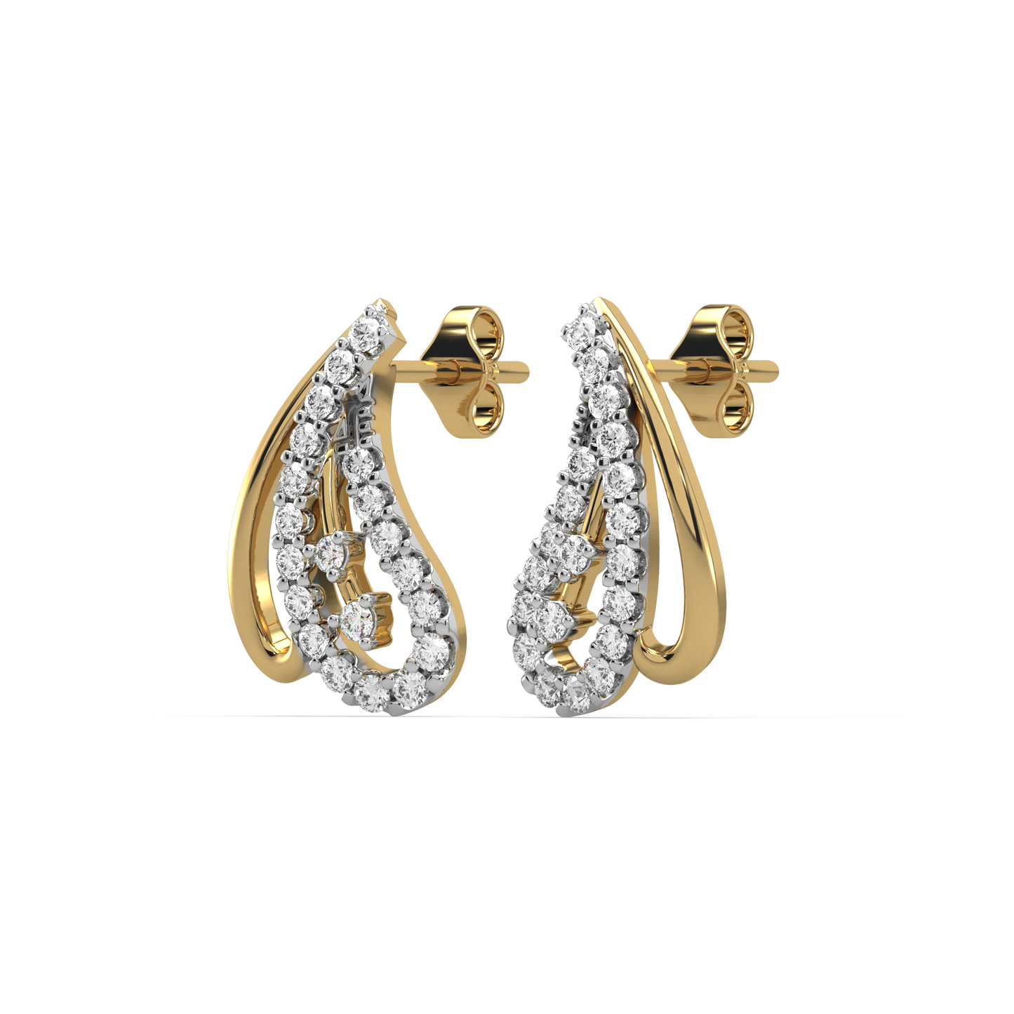 Nina Diamond Stud Earrings