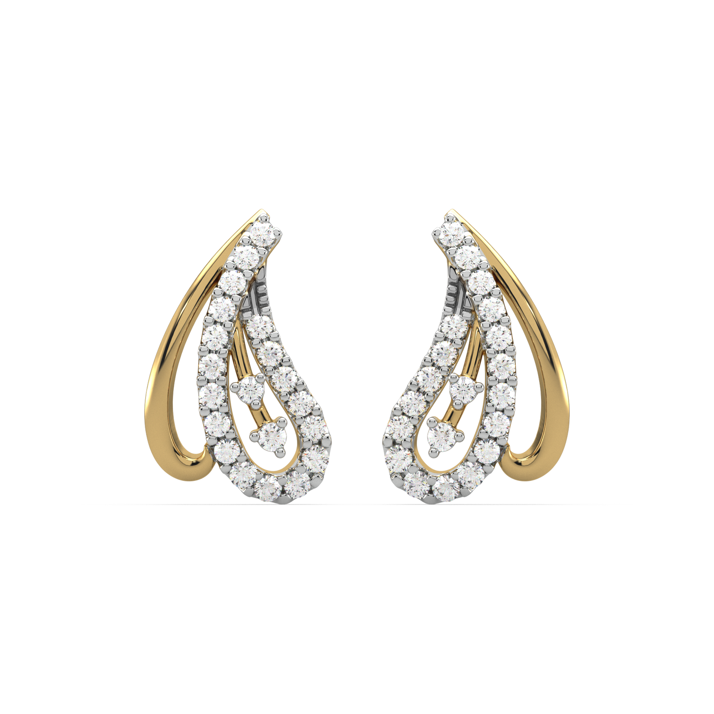 Nina Diamond Stud Earrings