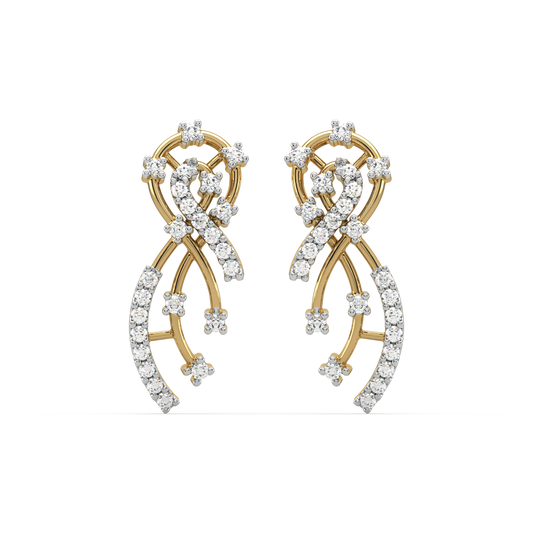 Maci Diamond Stud Earrings