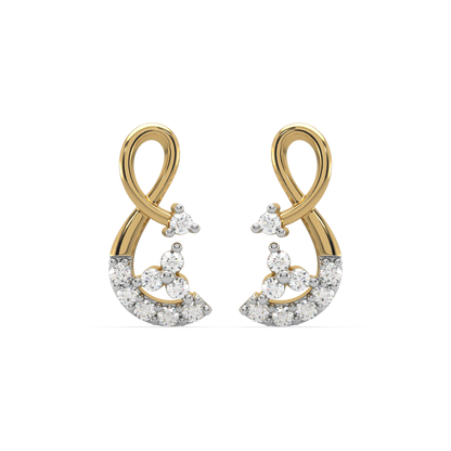 Danna Diamond Stud Earrings