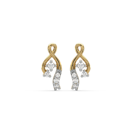 Shelby Diamond Stud Earrings