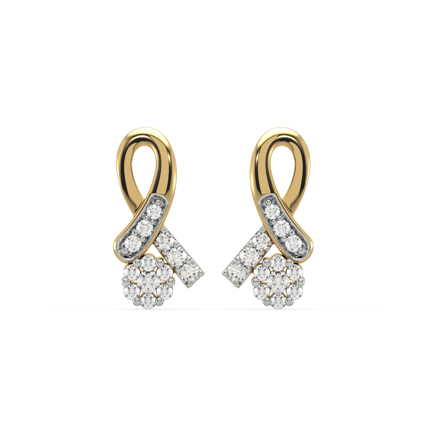 Renata Diamond Stud Earrings