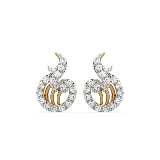 Erin Diamond Stud Earrings