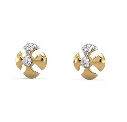 Dorothy Diamond Stud Earrings