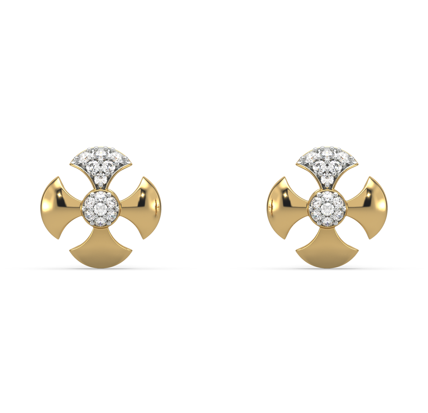 Dorothy Diamond Stud Earrings