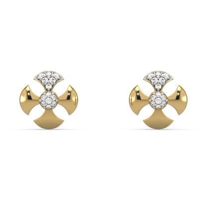 Dorothy Diamond Stud Earrings