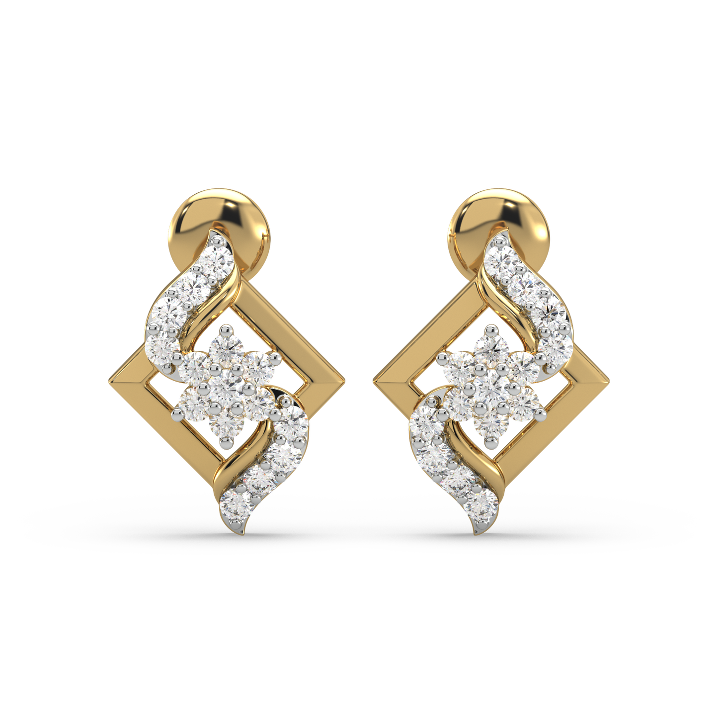 Imani Diamond Stud Earrings