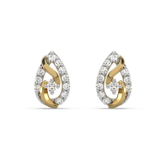 Nala Diamond Stud Earrings