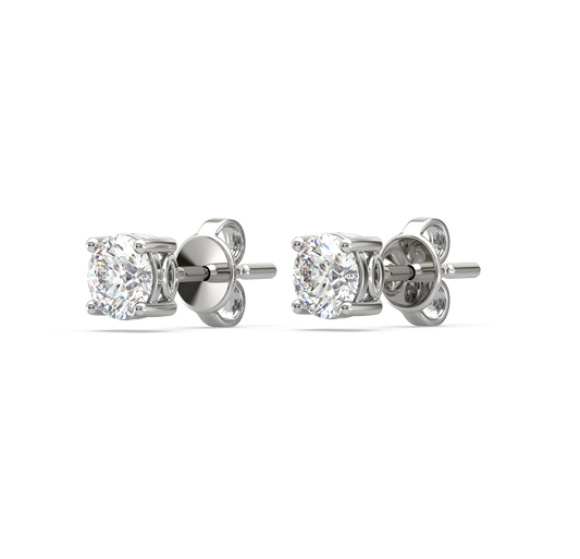 Diamond Earring for her in White Gold DER22904