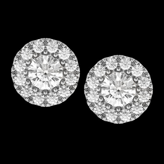 Diamond Earring for her in Yellow Gold DER22930