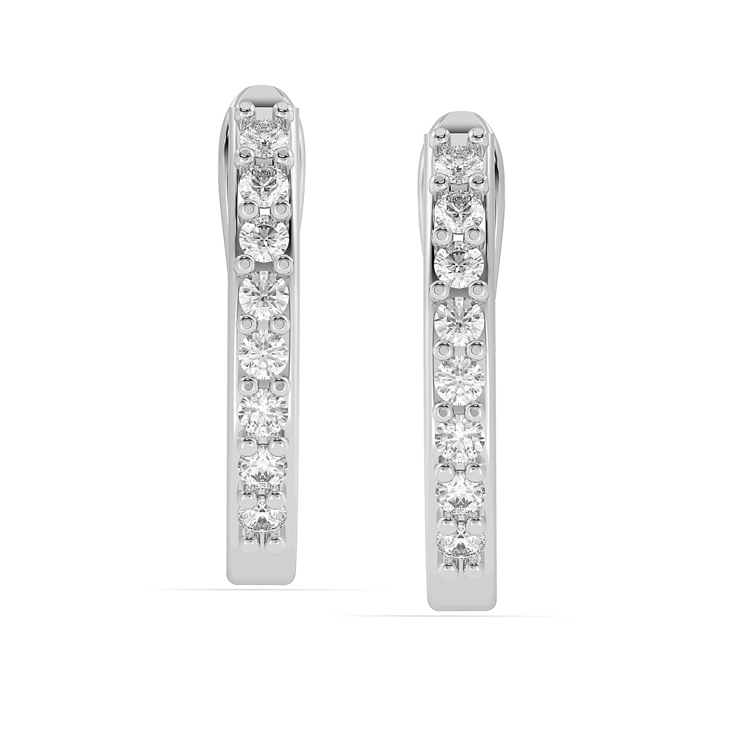 Diamond Earring for her in White Gold DER23009