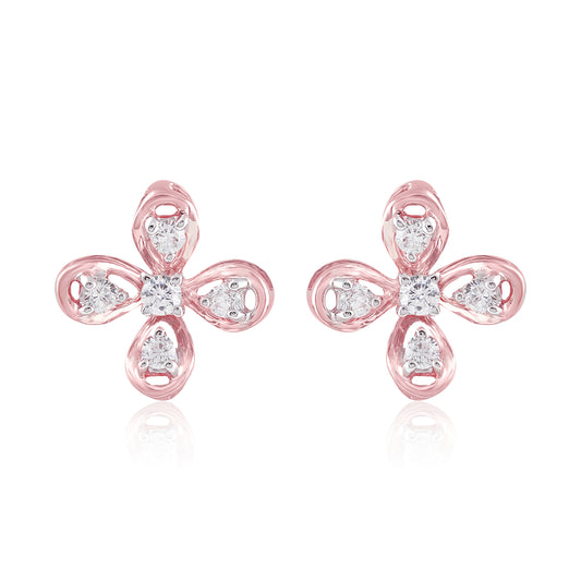 Petunia Diamond Earrings