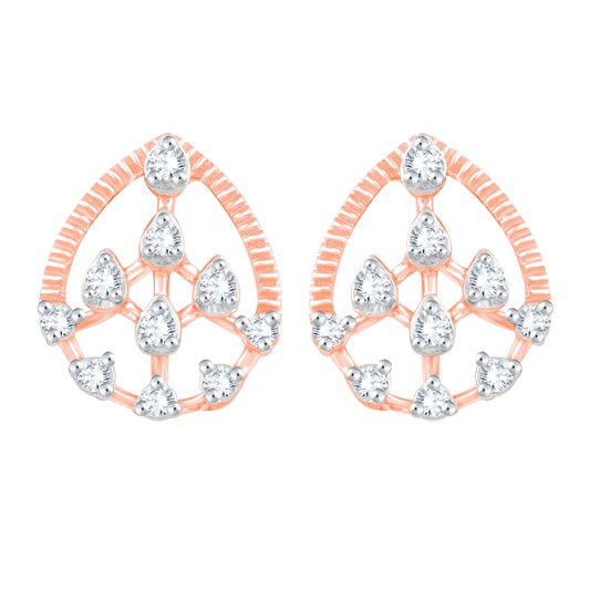 Plume Diamond Earrings