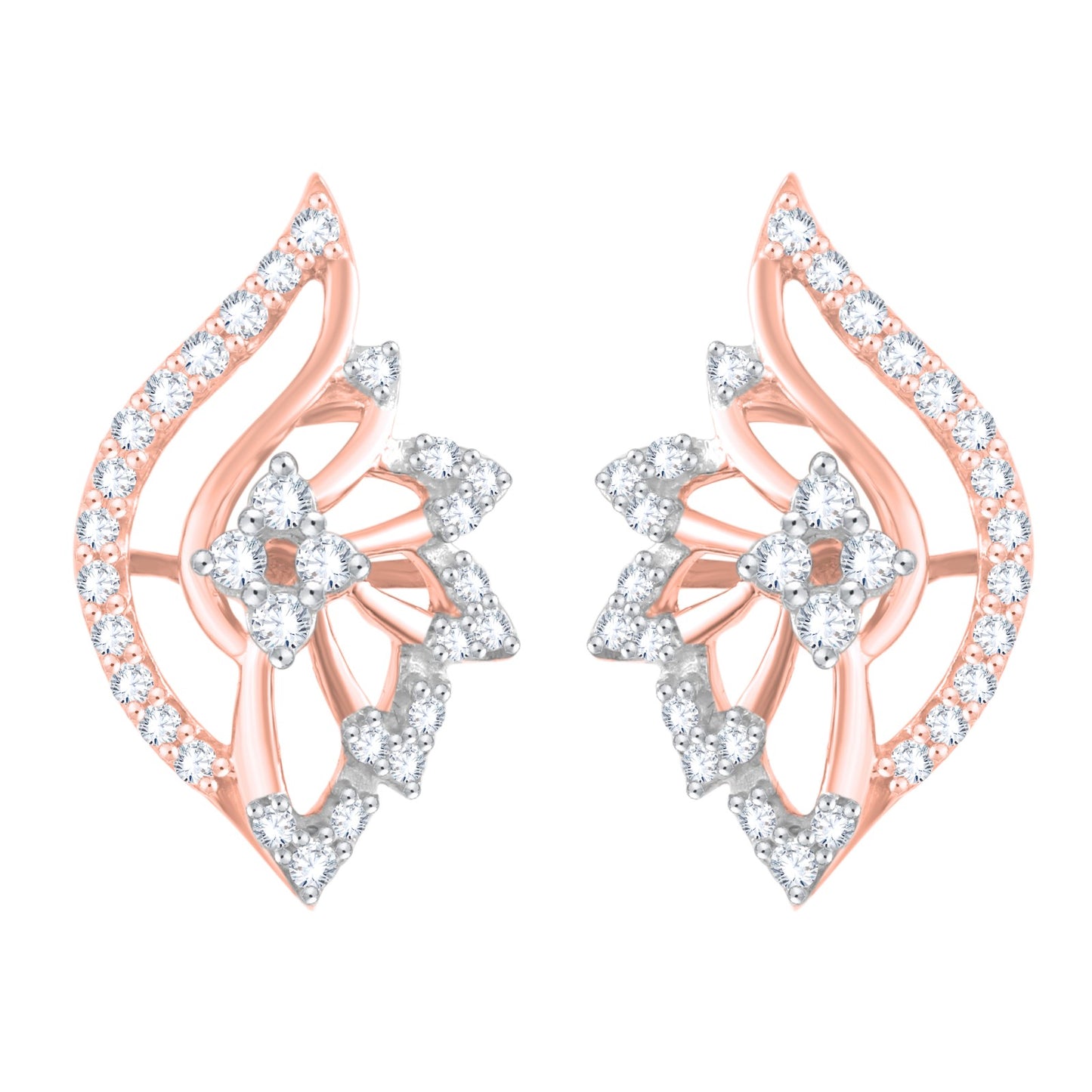 Petales Diamond Earrings