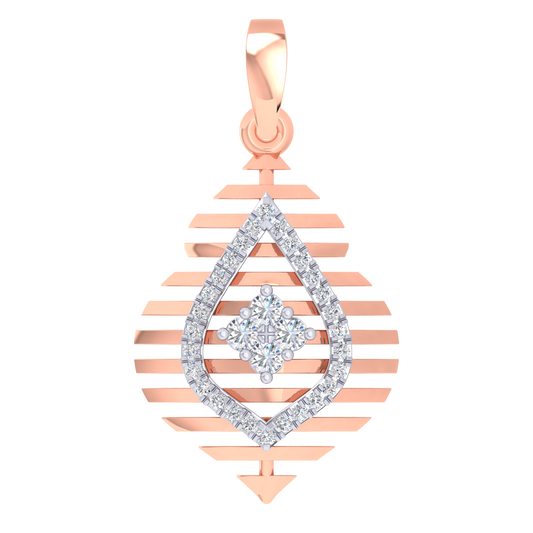 Bisha Drop Diamond Pendant