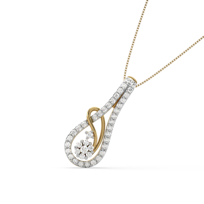 DIVAA Diamond Pendant For Her