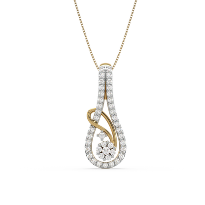 DIVAA Diamond Pendant For Her